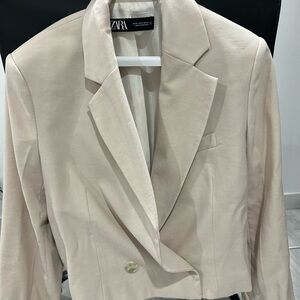 Zara Off-White Jacket